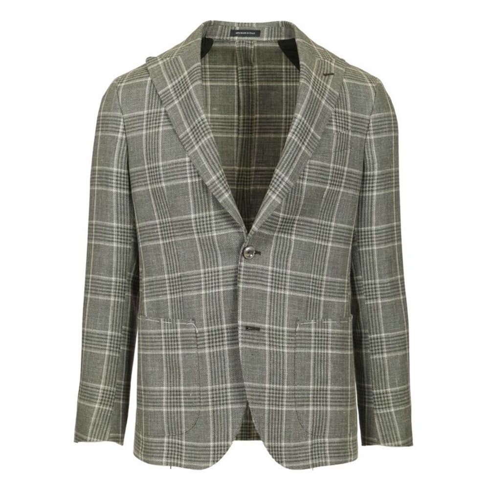 Al Duca D'aosta Men Linen And Wool Jacket